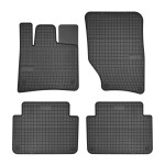 floor mats ( set, rubber, 4pc., black) AUDI Q7 03.06-08.15 suv